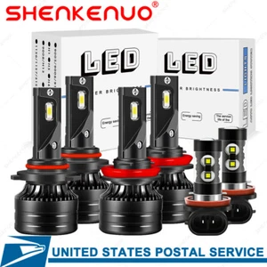 Kit de faros LED de haz alto bajo + bombillas antiniebla para Honda Ridgeline 2017-2020 - Imagen 1 de 12