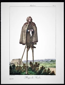 BORDEAUX . BERGER DES LANDES .. par  GALARD . document format  20 X 26 cm . BX14 - Imagen 1 de 2