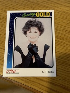 K.T. Oslin - 1992 CMA Country Gold Trading Card #68