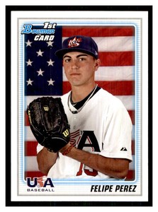 2010 Bowman Draft Picks & Prospects Felipe Perez #BDPP106