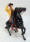 VINTAGE HARTLAND HOBY GILMAN COWBOY FIGURE COMPLETE WITH HAT AND HORSE BEAUTIFUL