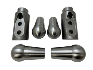 Fits Polaris RZR PRO R 2 Seat Roll Cage Connectors Bungs 1-3/4" Tubing-DOME Rear - Picture 1 of 3