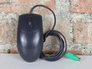 Vintage M370 Mechanical Standard Mouse Black Wired PS/2 Scroll Wheel 3-Buttons - Afbeelding 1 van 9