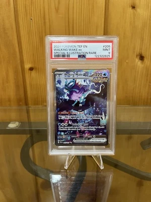 Pokemon Walking Wake ex 205/162 Sv05: Temporal Forces Holo PSA 9 - Image 1 of 2