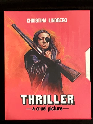 Thriller: A Cruel Picture (4K UHD) Vinegar Syndrome w/Slipbox & Dual Slipcovers - Image 1 of 4