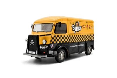 Citroen Tipo HY NYC Burger 1969 Giallo Nero Modellino 1:18 Solido - Immagine 1 di 4