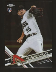 2017 Topps Chrome #51 - Braden Shipley RC - Arizona Diamondbacks     17-631 - Picture 1 of 2