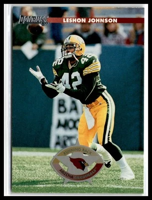 LeShon Johnson 1996 Donruss #188 Arizona Cardinals - Image 1 of 2