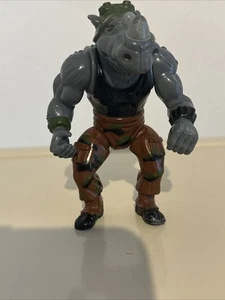 Vintage 1988 TMNT Teenage Mutant Ninja Turtles Rock Steady Hard Head Figur - Bild 1 von 6