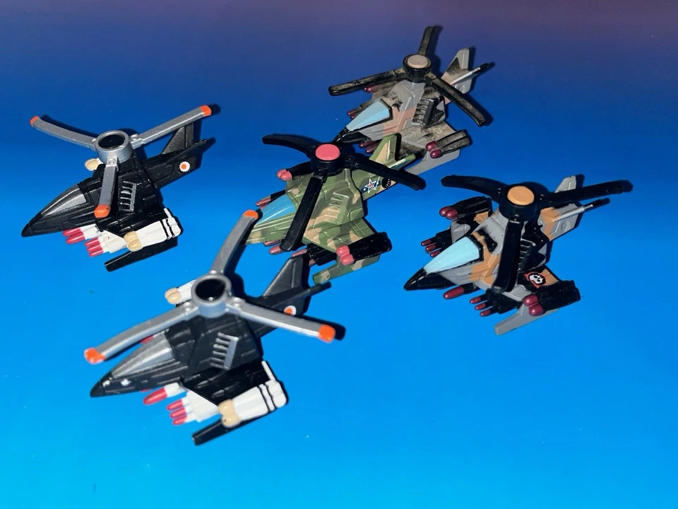 Micro Machines Military Galaxy Voyager Lot X5 ZI-9000 Helicopter Aircraft - Image 1 of 1
