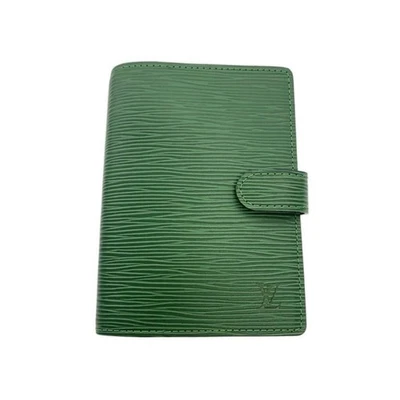 Б/у LOUIS VUITTON◆Agenda PM_Epi/кожа/GRN/простой/дамы - Изображение 1 из 4
