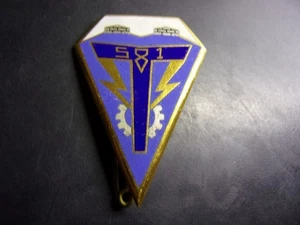 581° Compagnie Moyenne Matériel Transmissions - 581° CMMT ( émail ) - Picture 1 of 2