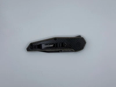 Kershaw Fraxion Knife Model 1160TANBW Anso Design Tactical Flipper Liner Lock - Image 1 of 4