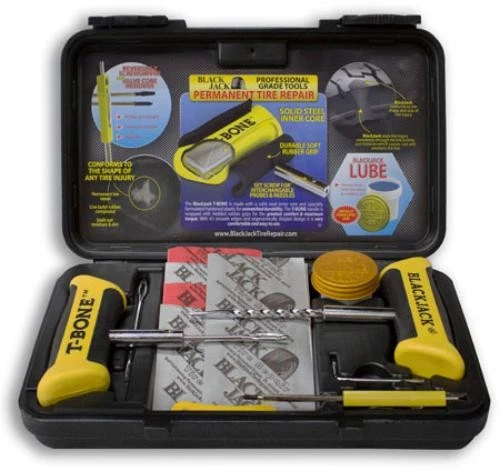 Blackjack Tire Supplies Inc KT-330 T-bone Tire Repair Kit Black Case (kt330) Foto 1 de 1