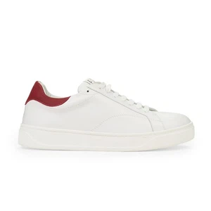 NIB LANVIN WHITE/RED DDB0 SNEAKERS SIZE 40 $725 - Picture 1 of 9