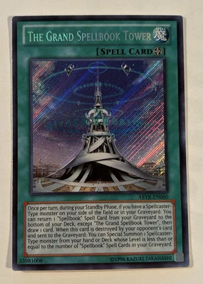 Yu-Gi-Oh! Card - The Grand Spellbook Tower ABYR-EN060 LP - Image 1 of 4