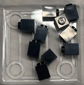 Lego Stein 1 x 1, 3005, schwarz, Stck 10 kostenloser Versand - Bild 1 von 1
