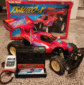 Radio Shack Tsauro X RC Car Vintage W/ Remote Control & Charger + 7.2v( READ) - Picture 1 of 9