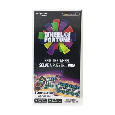 Imagination Gaming Family Games Wheel of Fortune Box SW (Nuevo) Foto 1 de 2