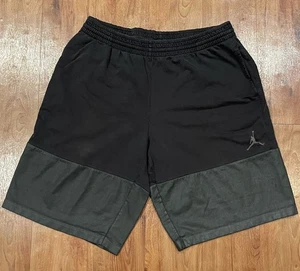 Air Jordan Wings Blockout Basketball Shorts Men’s Black Gray Size 3XL - Picture 1 of 10