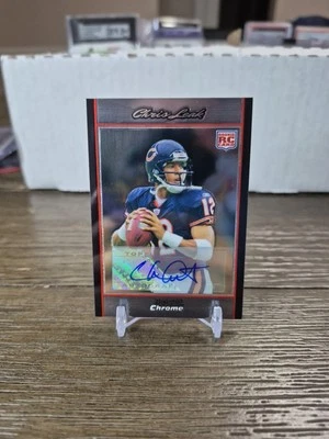2007 Bowman Chrome Rookie Autographs #BC64 Chris Leak Auto RC - NM-MT - Image 1 of 3