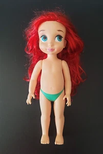 Disney Animator Princess Ariel Toddler Doll Nude No Clothes ~15" - Picture 1 of 5
