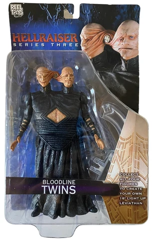 NECA Hellraiser Series 3 Bloodline Twins Action Figure New 2004 Package Creases+ Cover