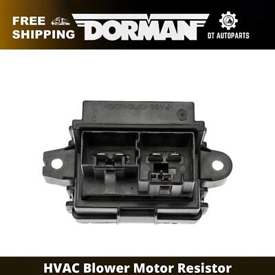 For 2011-2013 Jeep Grand Cherokee Dorman HVAC Blower Motor Resistor Front 2012 - Image 1 of 4