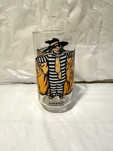 Vtg 1977 McDonald’s Hamburglar Action Series Collector Collectible Glass Tumbler - Picture 1 of 6