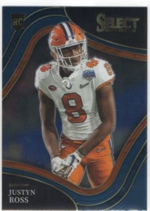 2022 Panini Select Draft Picks - Field Level Justyn Ross #112 Blue (RC) - Picture 1 of 2