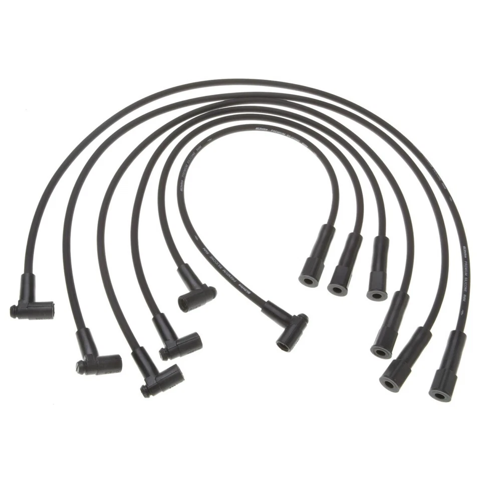 9066T AC Delco Spark Plug Wires Set of 6 for Chevy Olds Le Sabre De Ville Malibu — 第 1/1 张图片