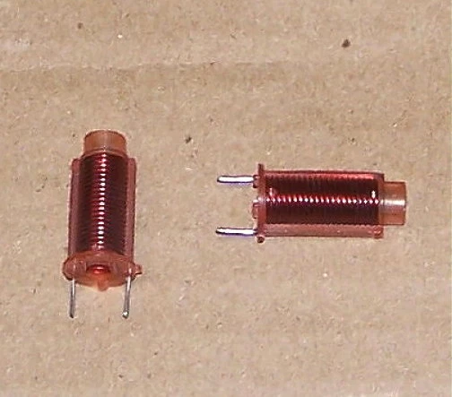 0.95-1.3uH variable RF coil inductor vintage PC mount Radio - TV part 1uH avg. - Image 1 of 1