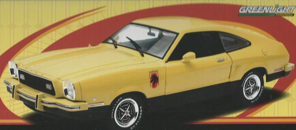 Greenlight Ford Mustang II Stallion yellow 1976 1/18 12889