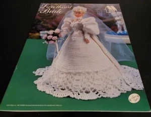 DB10 ANNIE'S ATTIC 1997, SWEETHEART BRIDE CROCHET PATTERN LEAFLET - Picture 1 of 2