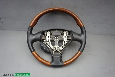 02-10 Volante Lexus SC430 Z40 cuero negro y grano de madera OEM Foto 1 de 4