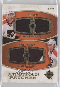 2010 Ultimate Collection Duos Jerseys /25 Jeff Carter James van Riemsdyk Patch