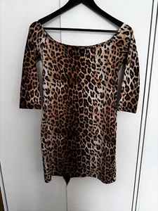 ๐๐Animal Print Mini Dress Stretch Bodycon - Picture 1 of 2