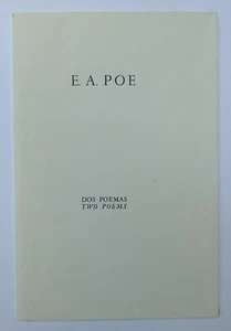 Poe, Edgar Allan - Dos Poemas - Trad. J. R. Wilcock - Ilustr. Raúl Veroni - 1952 - Picture 1 of 3
