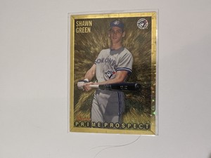 1995 Bowman #261 Shawn Green Gold Foil