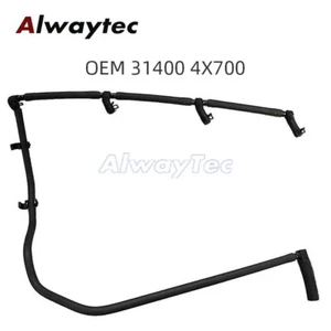 Manguera de retorno de desbordamiento de inyector de combustible diésel 31400-4X700 tubo de escape para HYUNDAI - Imagen 1 de 7