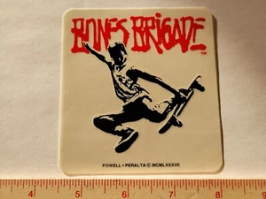 ¡PEGATINA DE COLECCIÓN POWELL PERALTA BONES BRIGADE TOUR DESTRIPPER DE LOTE ANTIGUO DE LOTE ANTIGUO!¡! - Imagen 1 de 1