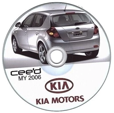 Kia Cee’d (2006-2012) Ceed manuale officina  repair manual - Immagine 1 di 4