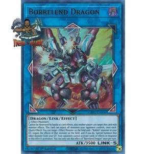 Yugioh! 1x Borrelend Dragon GFP2-EN006 Ultra Raro 1a Edición Casi Nuevo - Imagen 1 de 1