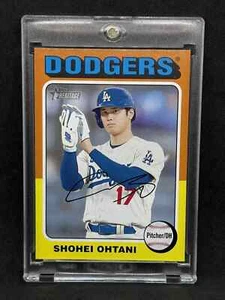Tarjeta de inversión retro Shohei Ohtani RARA SSP TOPPS DODGERS MVP COMO NUEVA - Imagen 1 de 3