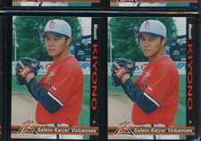 Lot (2) 1998 Grandstand #18 Masashi Kiyono Salem-Keizer Volcanoes (GD10) SWSW6