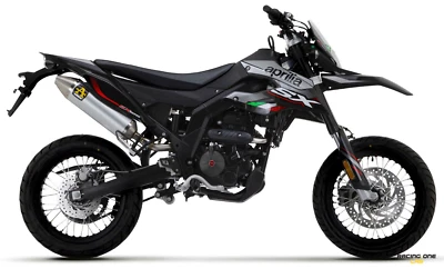 TERMINALE DI SCARICO ARROW ALLUMINIO APRILIA RX / SX 125 21 - 24 OMOLOGATO EURO5 - Immagine 1 di 4