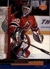 1999-00 Upper Deck Devils Hockey Card #77 Martin Brodeur