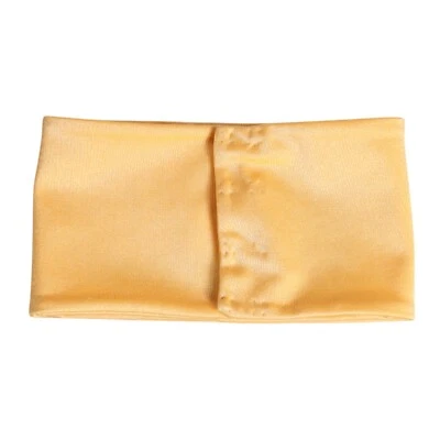 DOLCE & GABBANA Scarf Yellow Nylon Stretch Women Neck Warmer One Size 230usd - Image 1 of 4