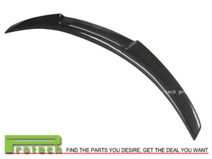 M4 Style Trunk Carbon Spoiler Fit 2014+ BMW F33 430i 440i Convertible CF - Picture 1 of 2