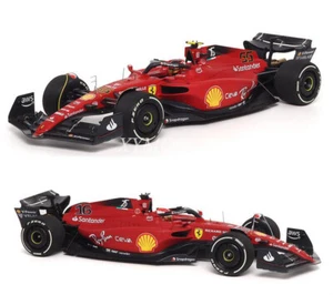 BBR 1:18 Ferrari F1-75 2022 Australia Leclerc #16 / Sainz #55 Diecast Model Car - Picture 1 of 20
